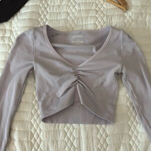 Stretchy long sleeve top